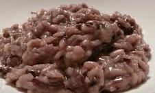 Bimby, Risotto al Radicchio Rosso