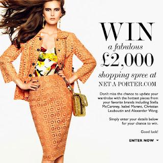 Win £2000 on NET-A-PORTER with Motilo