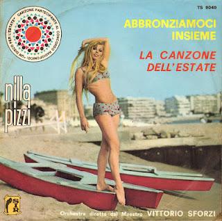 NILLA PIZZI - ABBRONZIAMOCI INSIEME/LA CANZONE DELL'ESTATE (1964)