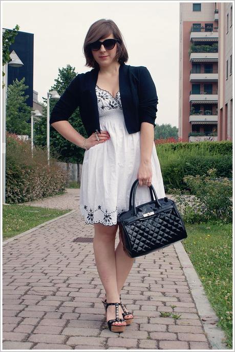 Look of the day: Black & white