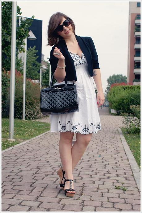 Look of the day: Black & white