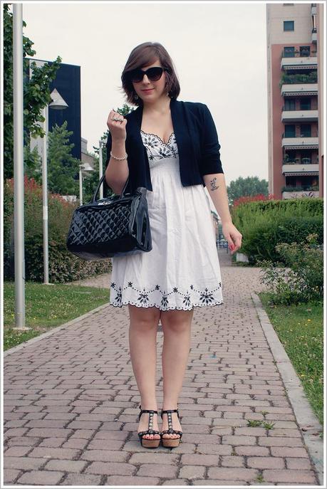 Look of the day: Black & white