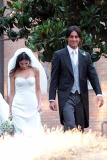 Michela Quattrociocche e Alberto Aquilani  si sono sposati il 4 luglio