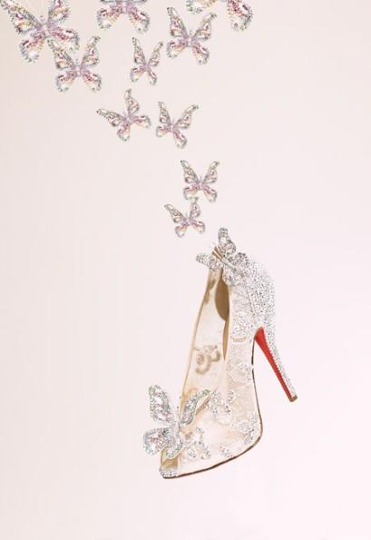 Christian Louboutin creates Cinderella's Shoes