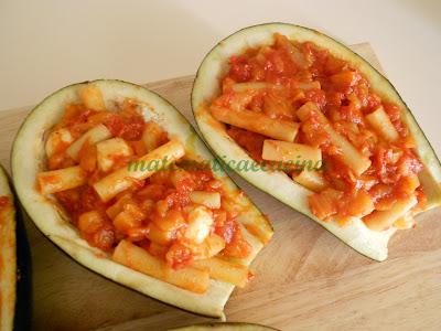 Melanzane Ripiene di Pasta