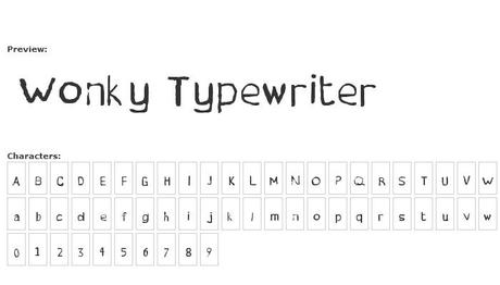 Font macchina da scrivere gratuiti