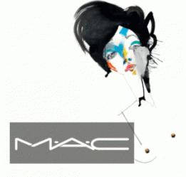 MAC  Illustrated Collection : Electric Cool Eyeshadows