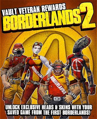 Borderlands 2 : previsti bonus per chi conserva i salvataggi del prequel