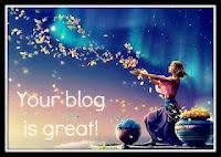 PREMIO: YOUR BLOG IS GREAT!