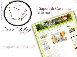 Siamo Il 15° Concorrente di “The Best Food Blog 2012″