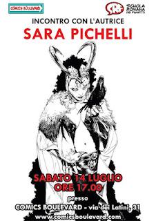 SARA PICHELLI @ COMICS BOULEVARD - SABATO 14 LUGLIO ALLE ORE 17.00