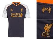 Liverpool, nuova Third shirt Warrior 2012/13