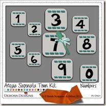 Acqua Saponata Town Kit Numbers