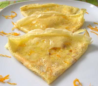 Crepes suzette