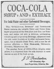 La ricetta segreta della Coca Cola direttamente dal diario di Pemberton