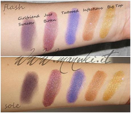Review e Swatch Pigmenti Glamour Doll Eyes