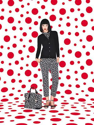 Louis Vuitton/Kusama lookbook