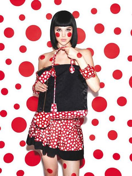 Louis Vuitton/Kusama lookbook