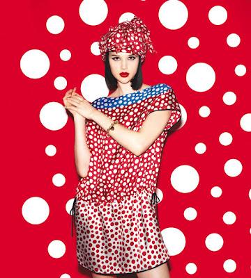 Louis Vuitton/Kusama lookbook