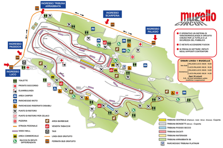 Informazioni utili su come arrivare al Mugello per il Gran Premio d’Italia Tim 2012