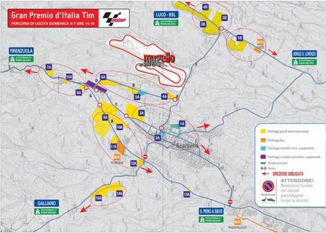 Informazioni utili su come arrivare al Mugello per il Gran Premio d’Italia Tim 2012