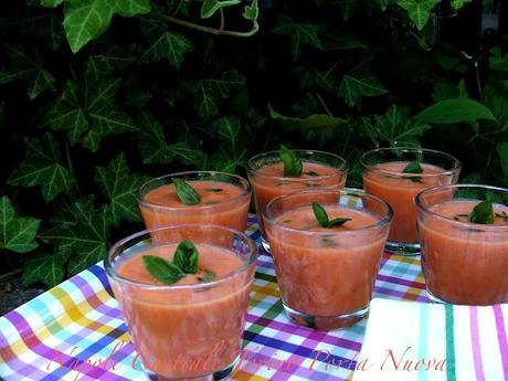 Gazpacho dell'orto...e buone vacanze!