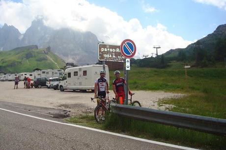 Giro dei 4 PASSI: Passo MANGHEN - Passo ROLLE -  Passo GOBBERA - Passo BROCON.