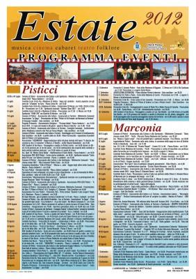 La calendarizzazione delle attività culturali in previsione per l’estate 2012 non langue!