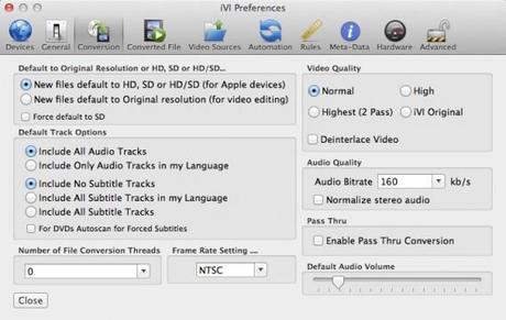 iVI Mac pic3 iVi, un buon video converter per Apple Tv e iDevices