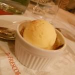 mele pasticciate con gelato