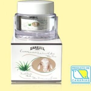 Errezil crema idratante al latte di capra da Tenerife