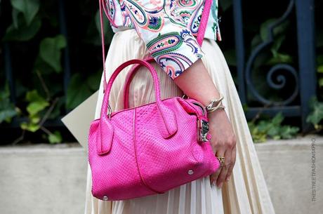 In the Street...Pink Does Not Stop...PMFW/Haute Couture Paris