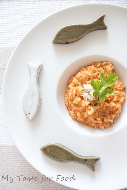 Risotto alla granseola, direttamente dall'Istria passando per Milano