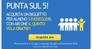 Air One: promozione per volare in gruppo!