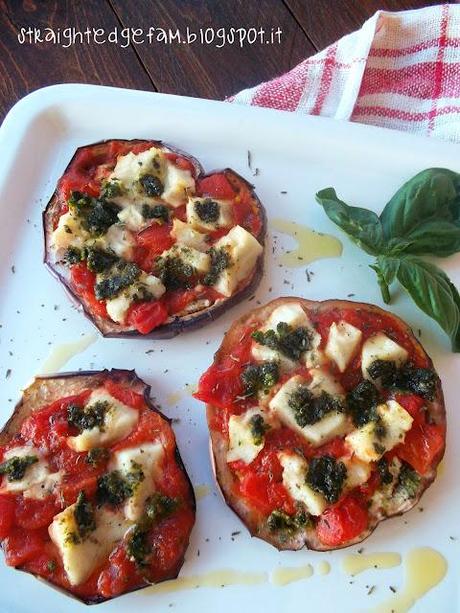 PIZZETTE DI MELANZANE