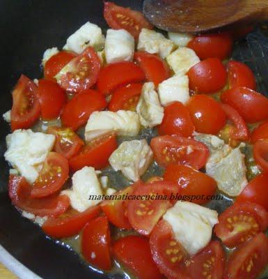 Fusilli con Melanzane Dorate e Filetti di Coccio