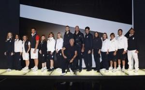 Divise olimpiche: Giorgio Armani con atleti