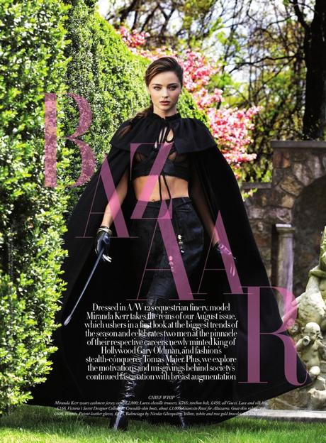 MAGAZINE | Miranda Kerr é la star di Harper's Bazaar UK in agosto