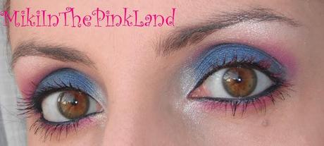 Trucco del giorno#53: Blue&Fuchsia;.