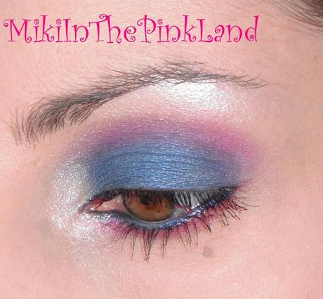 Trucco del giorno#53: Blue&Fuchsia;.