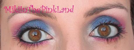 Trucco del giorno#53: Blue&Fuchsia;.