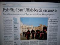 12 luglio 2012 001 Pedofilia, un passo avanti e due indietro della Cei