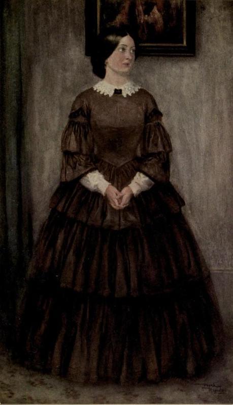 Agnes Wickfield - Artwork di Frank Reynolds una immagine di Agnes Wickfield Artwork di Frank Reynolds 592x1024 su Dickens 200: David Copperfield