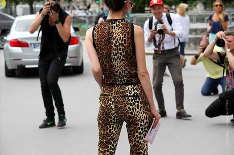 In the Street...Outside Chanel...Haute Couture Paris