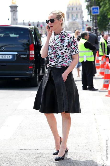 In the Street...Outside Chanel...Haute Couture Paris