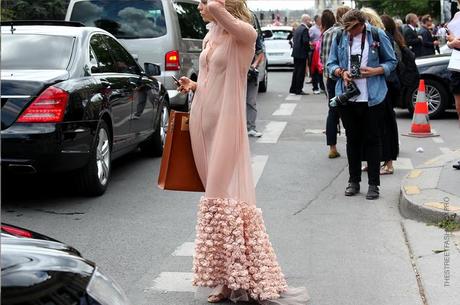 In the Street...Outside Chanel...Haute Couture Paris