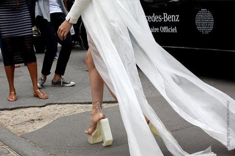 In the Street...Outside Chanel...Haute Couture Paris