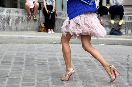 In the Street...Outside Chanel...Haute Couture Paris