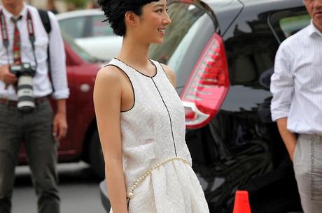 In the Street...Outside Chanel...Haute Couture Paris