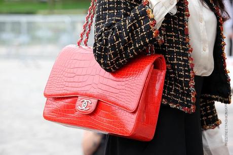 In the Street...Outside Chanel...Haute Couture Paris